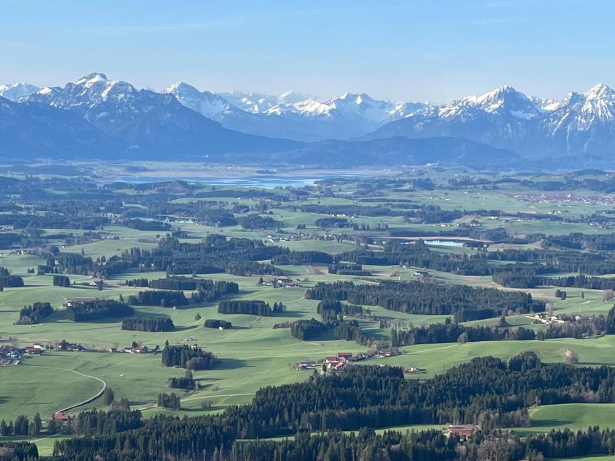 Ferienwohnung Ballon Im Allgaeu Lechbruck Exteriör bild